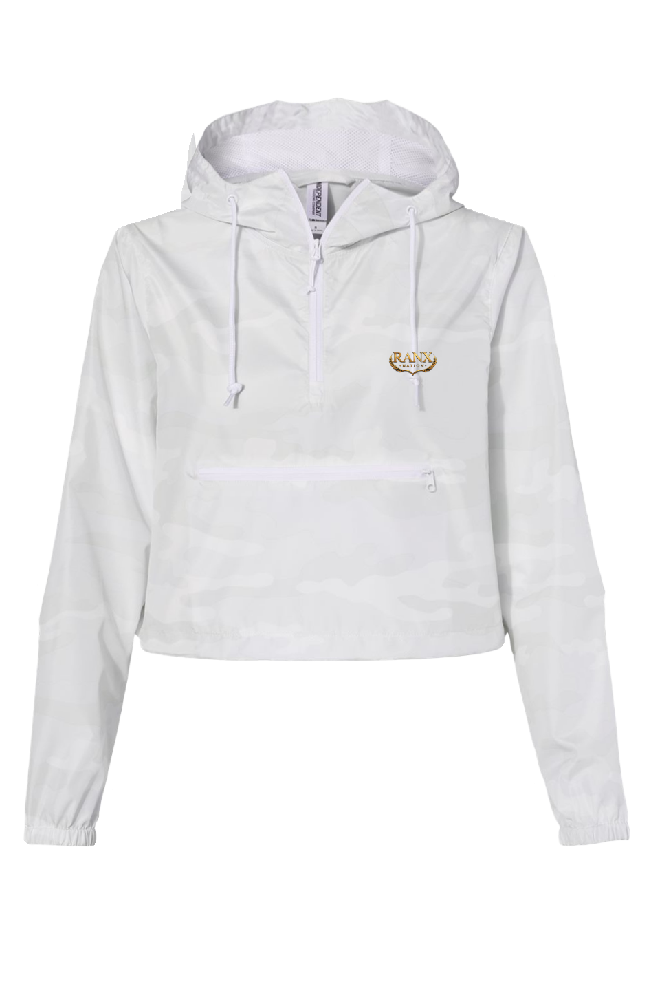 Lightweight Pullover Crop Windbreaker