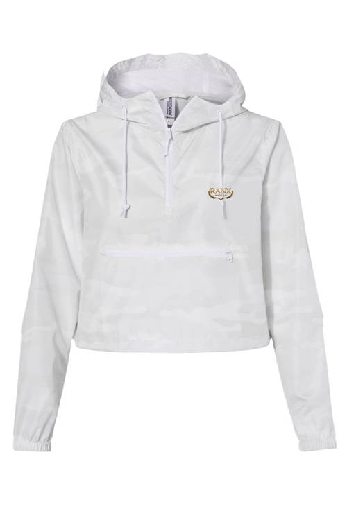 Lightweight Pullover Crop Windbreaker