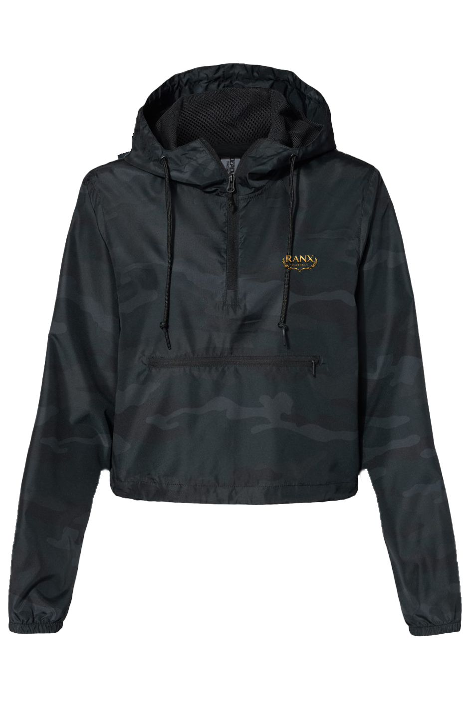 Lightweight Pullover Crop Windbreaker
